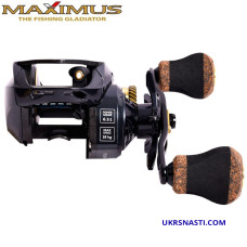 Катушка мультипликаторная Maximus Pitbull BBF 401L леворучная